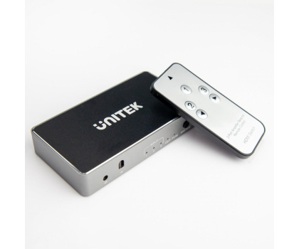 Unitek Przełącznik sygnału HDMI 1.4b 3 IN-1 OUT 4K